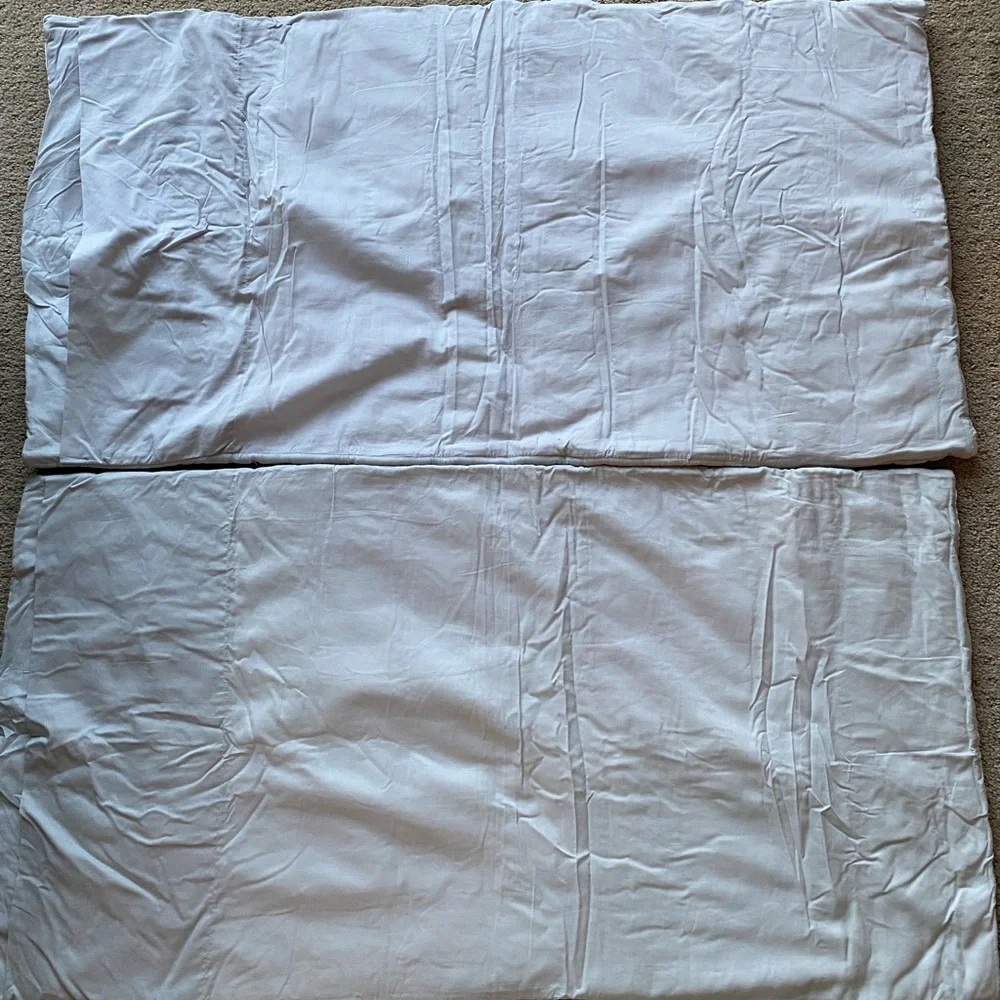 NWT NEW ANTHROPOLOGIE Ellery Velvet set of 2 king shams grey - Picture 5 of 11